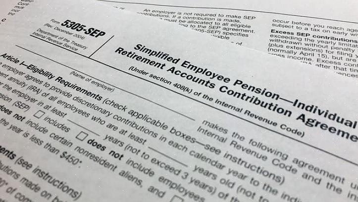 Você precisará descobrir se um Plano de Pensão Simplificado para Funcionários ou SEP IRA é adequado