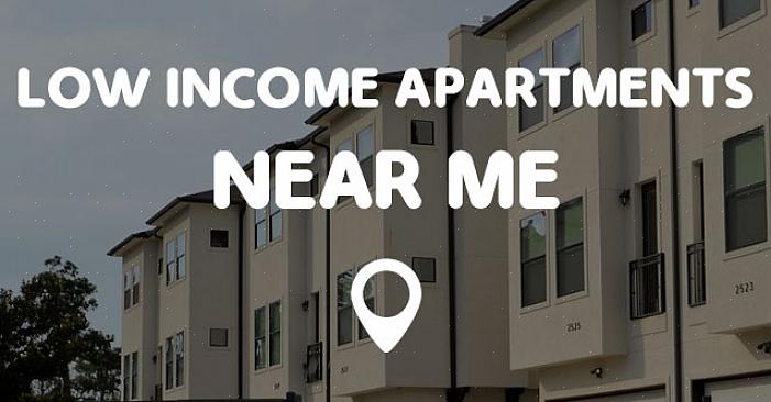 Existem várias opções que você pode considerar quando estiver procurando por apartamentos de baixa renda