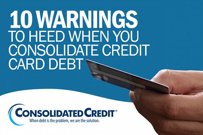 Mas é o meio mais prático de reduzir dívidas de cartão de crédito com juros altos
