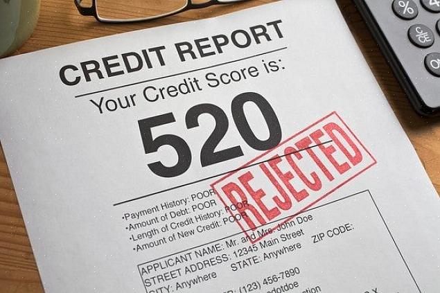 Um relatório de crédito é um resumo detalhado de seu histórico de crédito