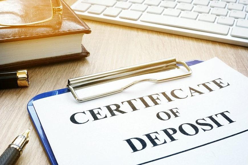 Antes de descobrir como você pode sacar um certificado de depósito