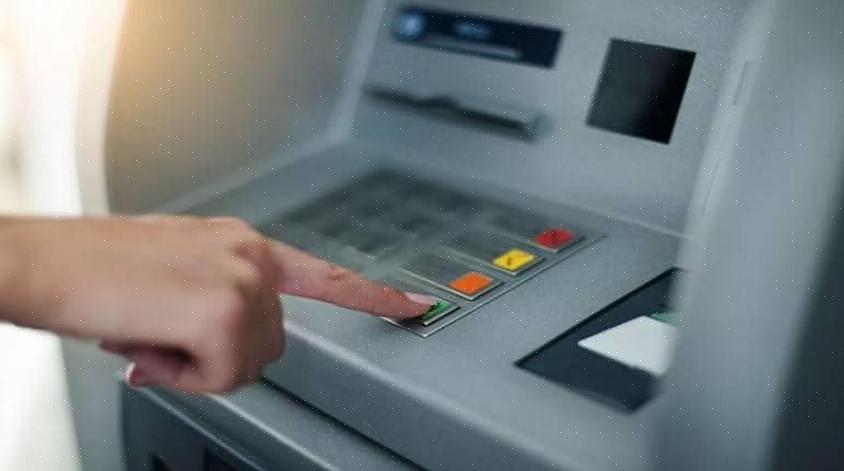 É solicitado que você crie um número PIN ao receber o cartão do banco