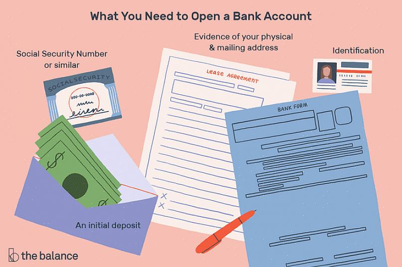 Você precisa de pelo menos duas pessoas para abrir uma conta bancária conjunta