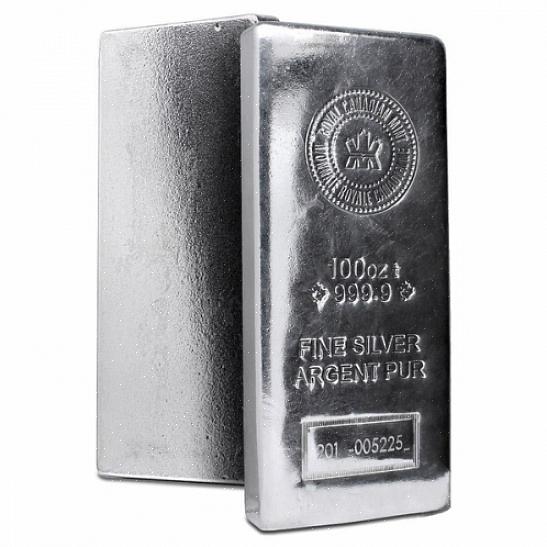 A prata também está disponível para venda em várias partes do mundo como bares