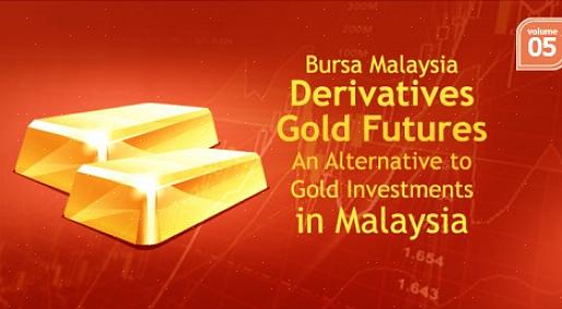 Uma das maneiras de investir em ouro é por meio da negociação de futuros de ouro