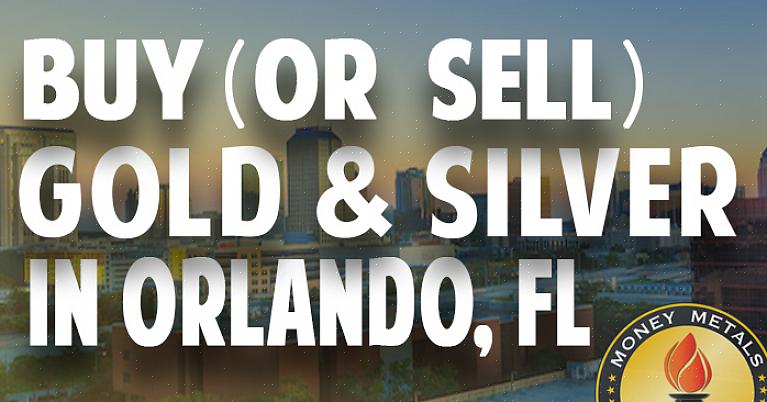 Confira essas dicas para ajudá-lo a vender seu ouro na cidade de Orlando