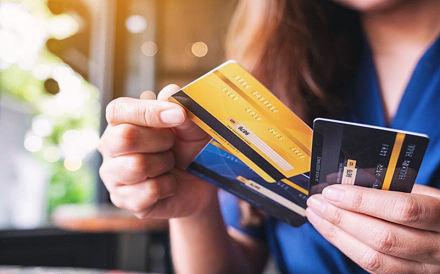 Você pode consolidar de um cartão de crédito com juros mais altos em um cartão com juros mais baixos