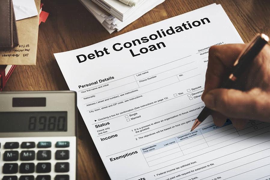 Uma maneira de reduzir o pagamento de juros é solicitar empréstimos de consolidação da faculdade