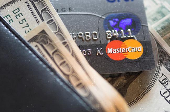 As etapas a seguir descrevem a melhor maneira de obter cartões de crédito após a falência