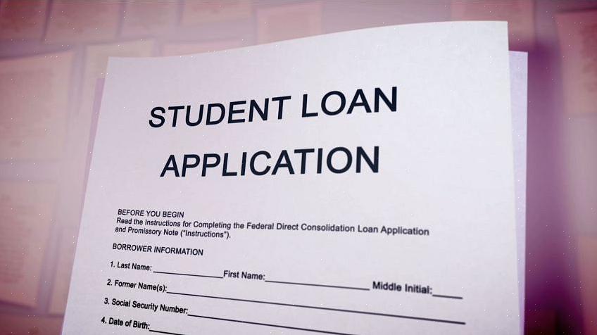 Empréstimos diretos para estudantes são geralmente chamados de empréstimos Stafford