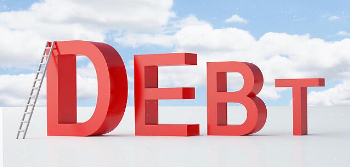 Grande parte da dívida acumulada que você tem será devido a cartões de crédito