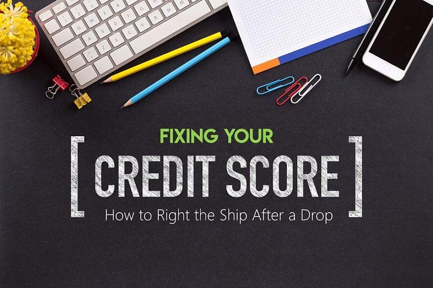 Uma pontuação de crédito ruim pode ser muito prejudicial para um indivíduo em várias situações diferentes
