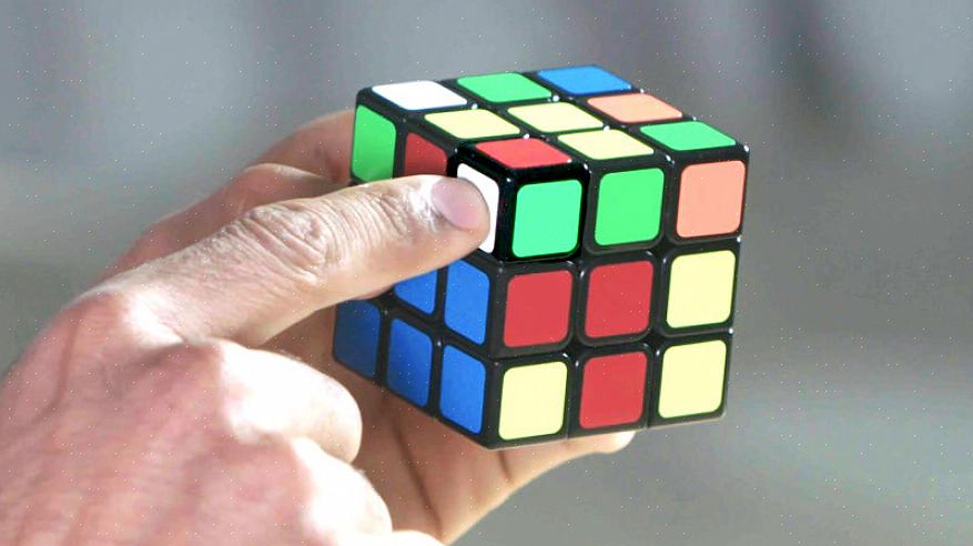 Você pode ver que o cubo está completamente resolvido