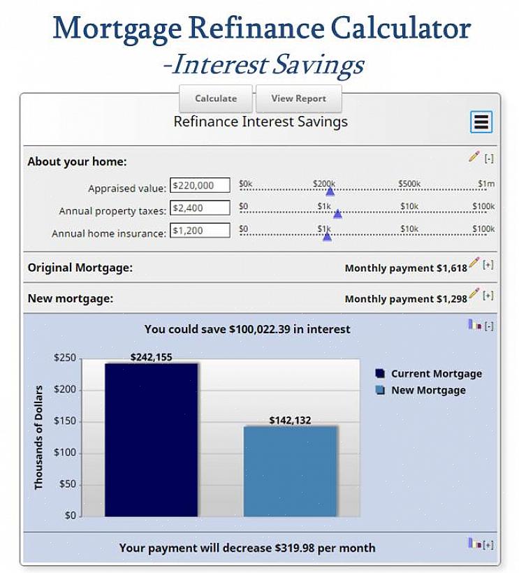 Levará apenas alguns segundos para ver se uma hipoteca de refinanciamento é boa para você