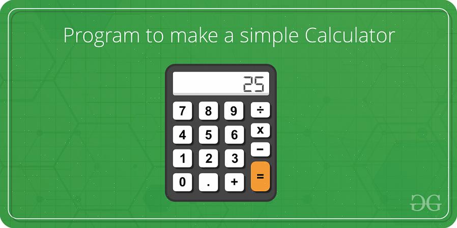 Use a calculadora do projeto