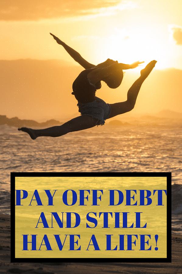 O dinheiro que sobra depois de determinar esses custos é o que você precisa trabalhar para eliminar a dívida