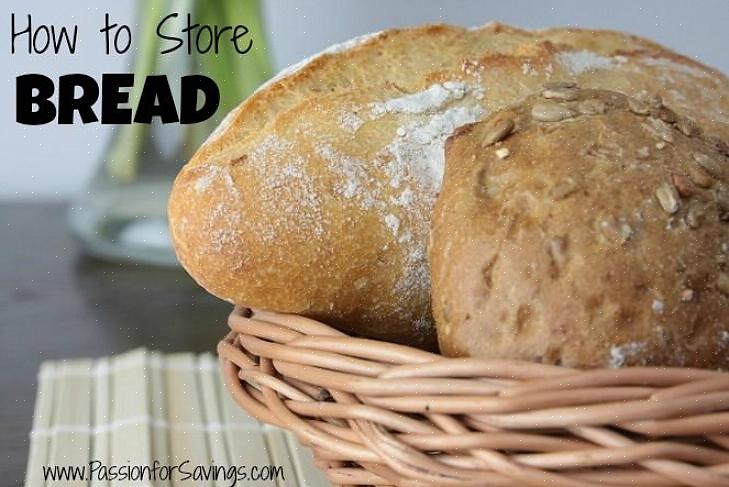 De que você ainda deve manter o pão em recipientes herméticos ou em embalagens para alimentos antes