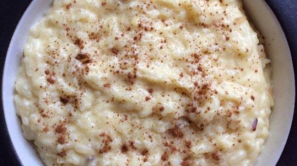 Siga este guia para o melhor prato de arroz doce cremoso