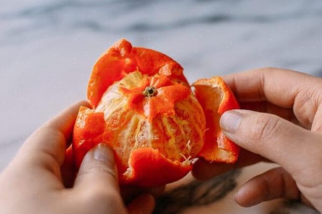 Se você quer saber como fazer casca de tangerina seca