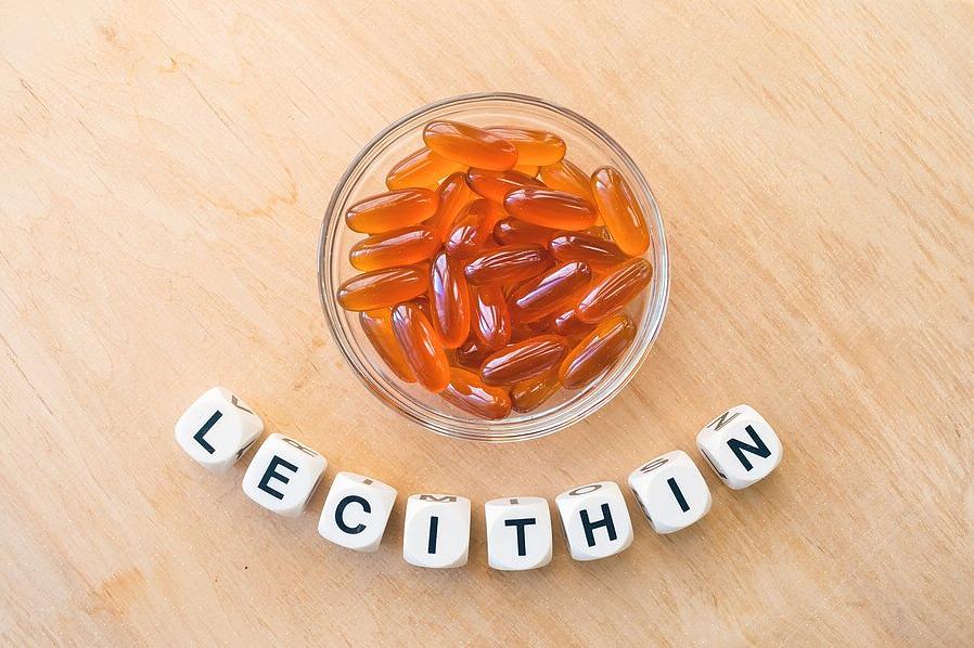Suplementos de lecitina estão prontamente disponíveis no mercado hoje