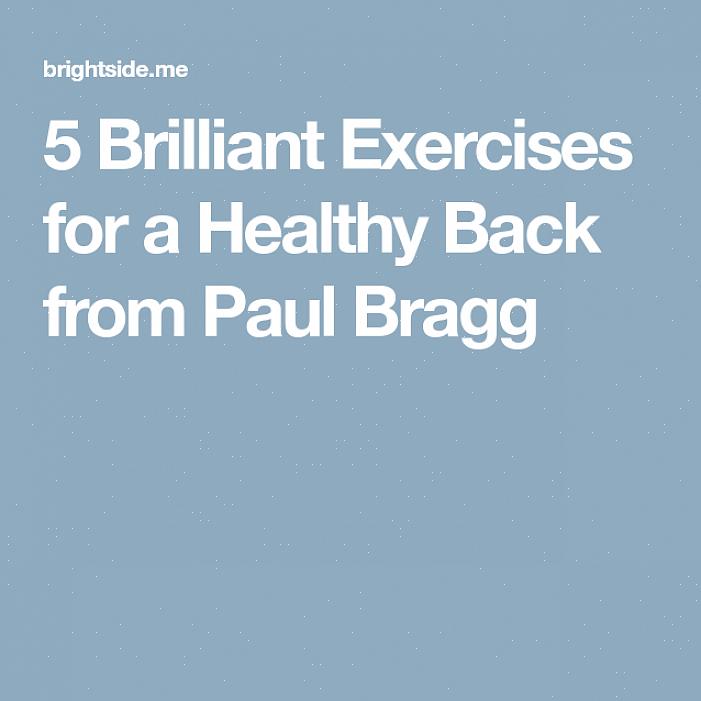 Você deve solicitar a ajuda de um profissional para fazer qualquer exercício para a saúde das costas