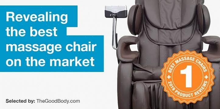 As cadeiras de massagem chegaram ao mercado