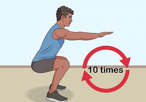 Um exercício específico para melhorar a força das pernas é o agachamento