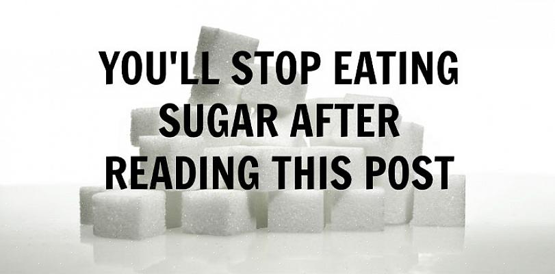 Se você quiser parar de comer açúcar