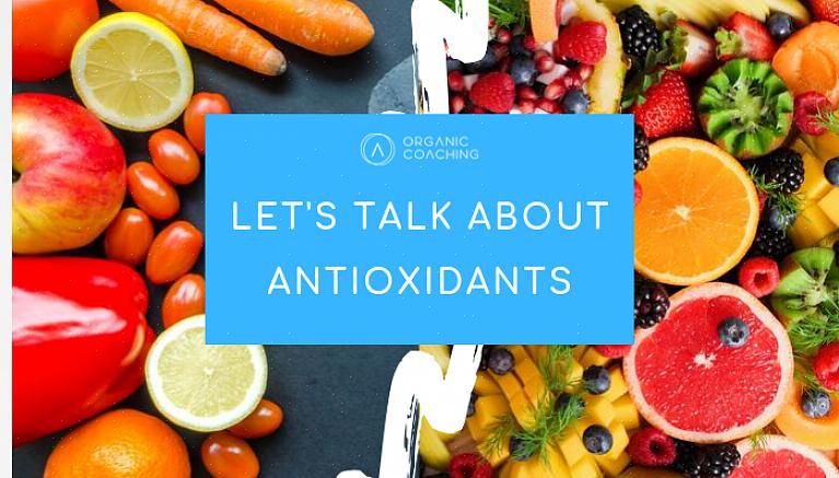 Para entender os antioxidantes
