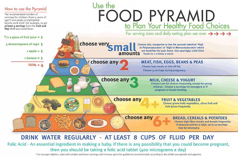 Compreender a pirâmide alimentar