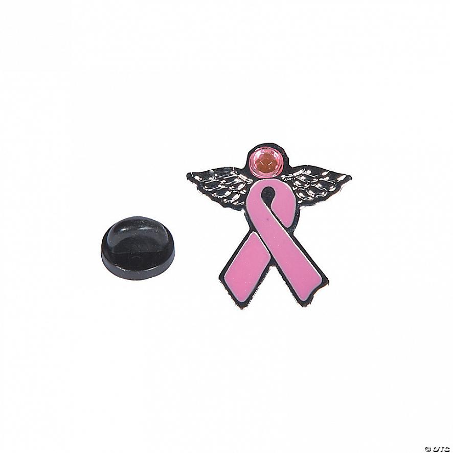 Procure sites que oferecem pins personalizados para o câncer de mama