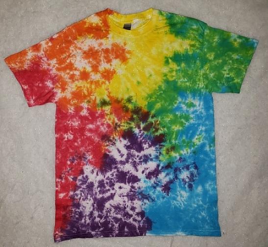 As camisas tie-dye são realmente fáceis de fazer