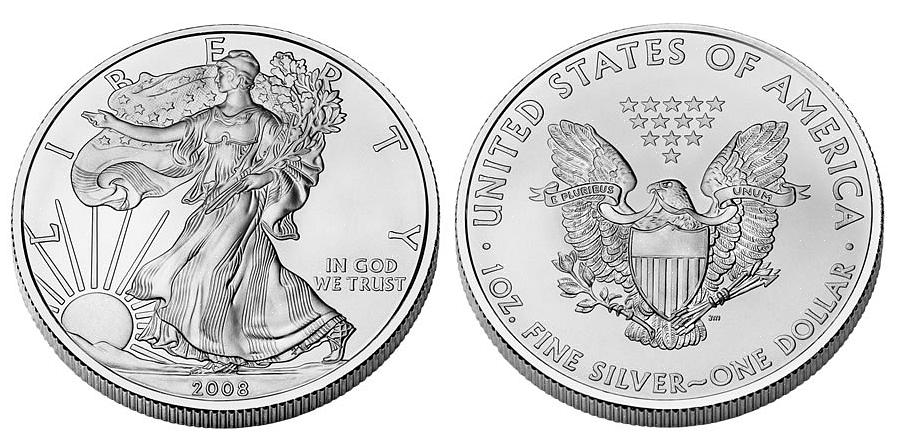 Existem diferentes moedas de dólar de prata que foram lançadas ao longo dos anos