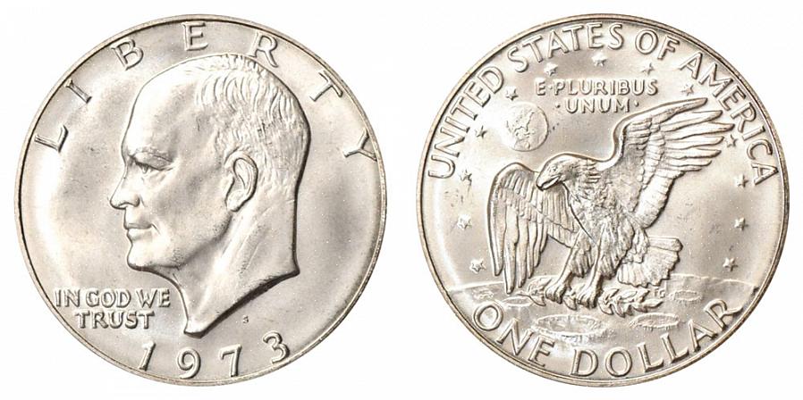 As moedas de dólar de prata são o Dólar Flowing Hair