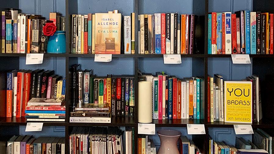 Ajudará se você tiver uma área especial para os livros mais vendidos