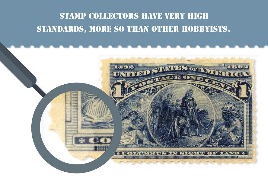 Outro método de venda de selos é levar a coleção a uma feira local de selos