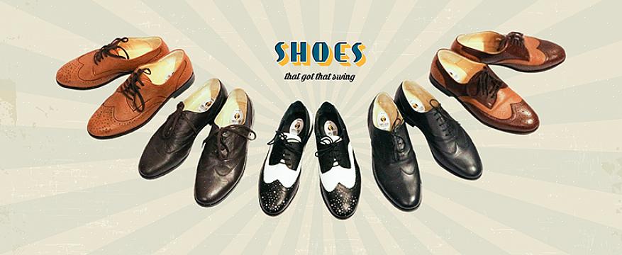 Os sapatos de balanço vêm em uma ampla variedade de estilos