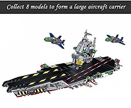 Você pode comprar um kit de construção de porta-aviões na maioria das lojas de modelos ou lojas de hobby