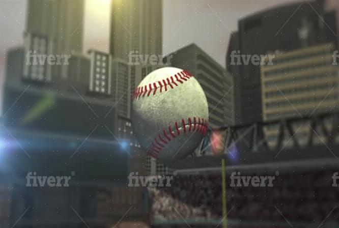A próxima coisa que o vídeo de beisebol deve explicar é como pegar a bola na luva