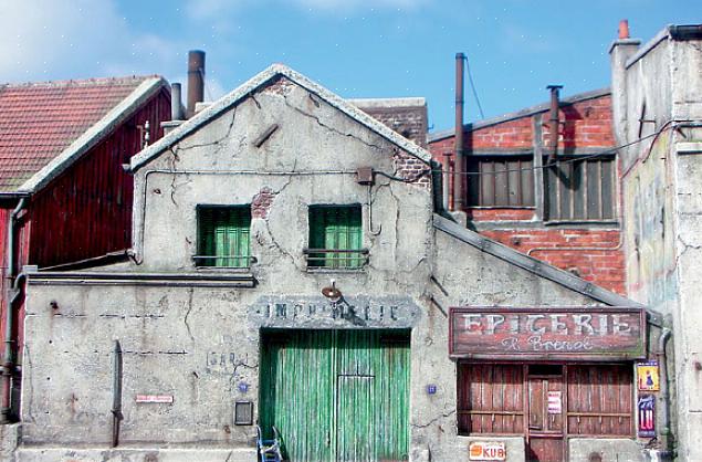 Edifícios modelo são usados por arquitetos como modelos em pequena escala do edifício ou estruturas