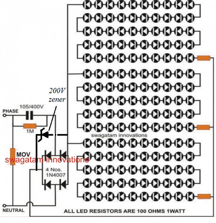 Veja como você pode configurar um projeto de circuito de LED simples
