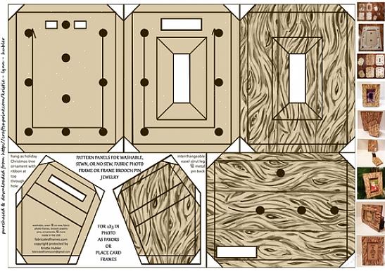 O design que você geralmente consegue envolve seda ou cetim para cobrir a moldura da imagem