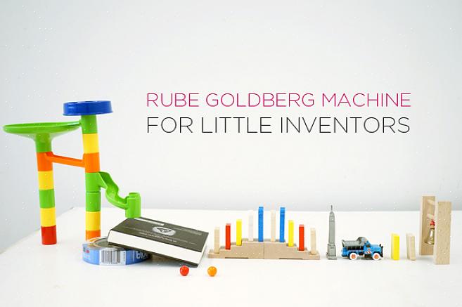 Agora você pode comprar os materiais de que precisa para fazer sua máquina Rube Goldberg