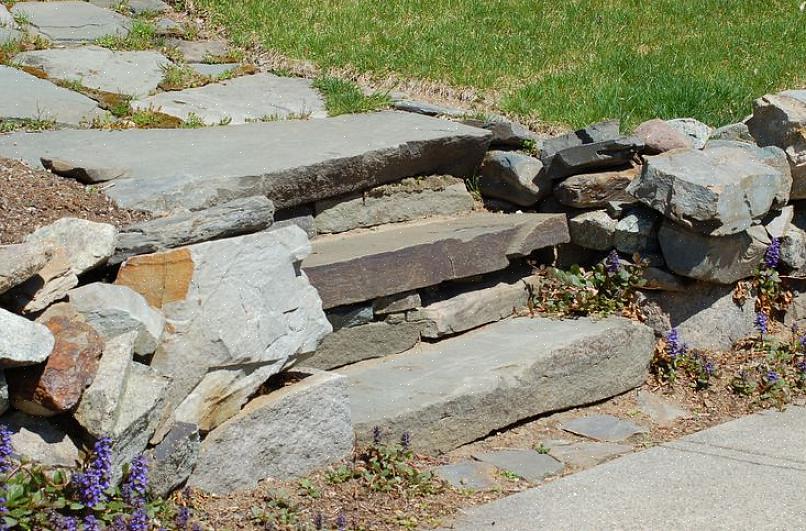 Muitos outros fatores que podem afetar os degraus do bloco de pedra