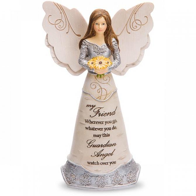 Modelo de estatueta de anjo