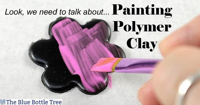 Asse as peças de acordo com as instruções de cozimento especificadas do Polymer clay para criar melhores