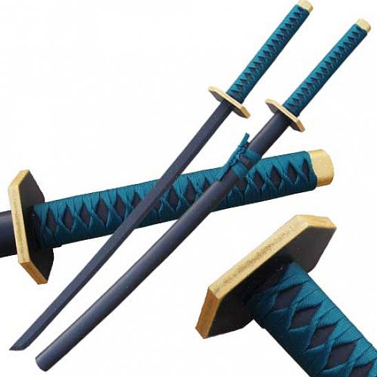 O habaki é a peça de metal localizada na parte inferior da lâmina