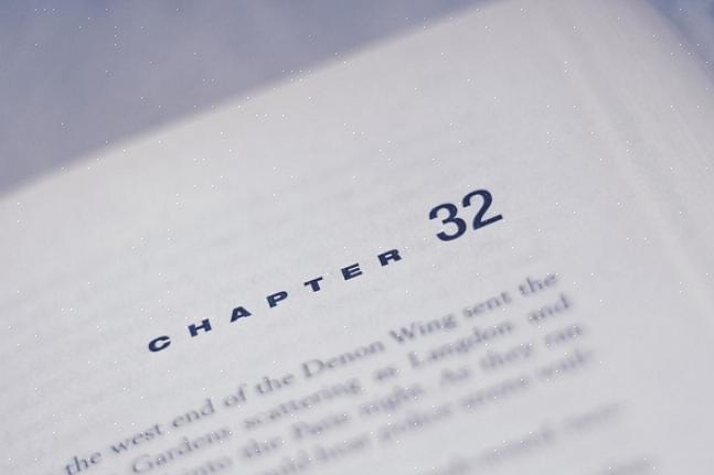 Escrever capítulo por capítulo ajuda o editor a entender