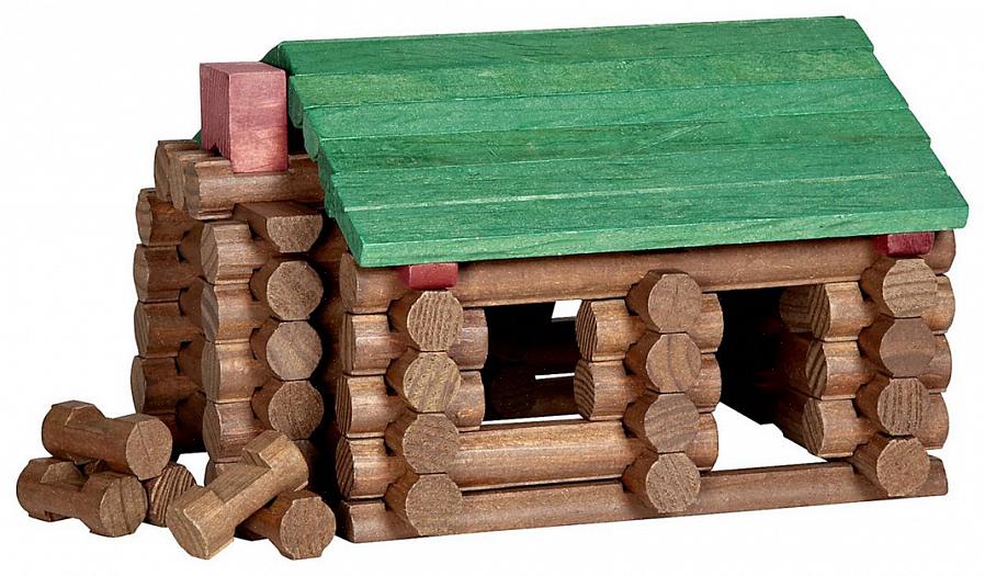 Ele ficará encantado em receber seu próprio conjunto Lincoln Logs