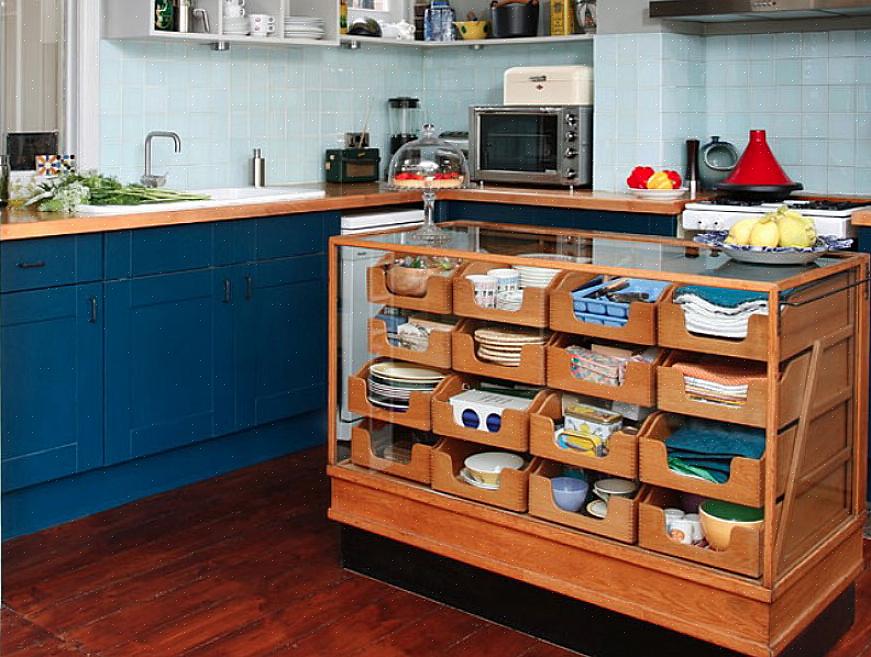 Crie o espaço da bancada da cozinha das seguintes maneiras